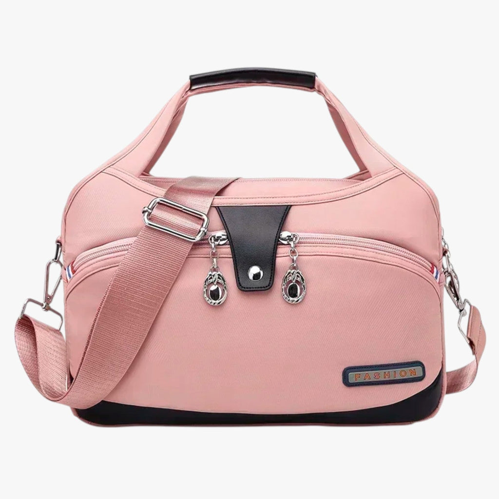 Leona | Modische Schultertasche mit extra Stauraum