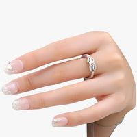 Stina | Unendlichkeit-Knoten Ring – Zeitlose Eleganz in Sterlingsilber