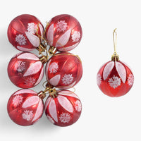 Weihnachten | 6 Stück Weihnachtskugeln – ideale Dekorationen für den Baum