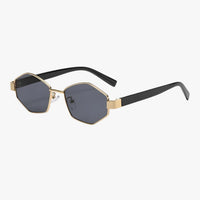 David | Polygonale Sonnenbrille UV400 – Unisex-Stil und Schutz für Outdoor-Sport