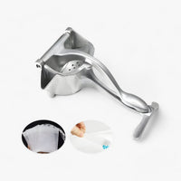 CitrusPro | Set Entsafter - Manuelle Presse aus Aluminiumlegierung für Zitrusfrüchte & Granaten