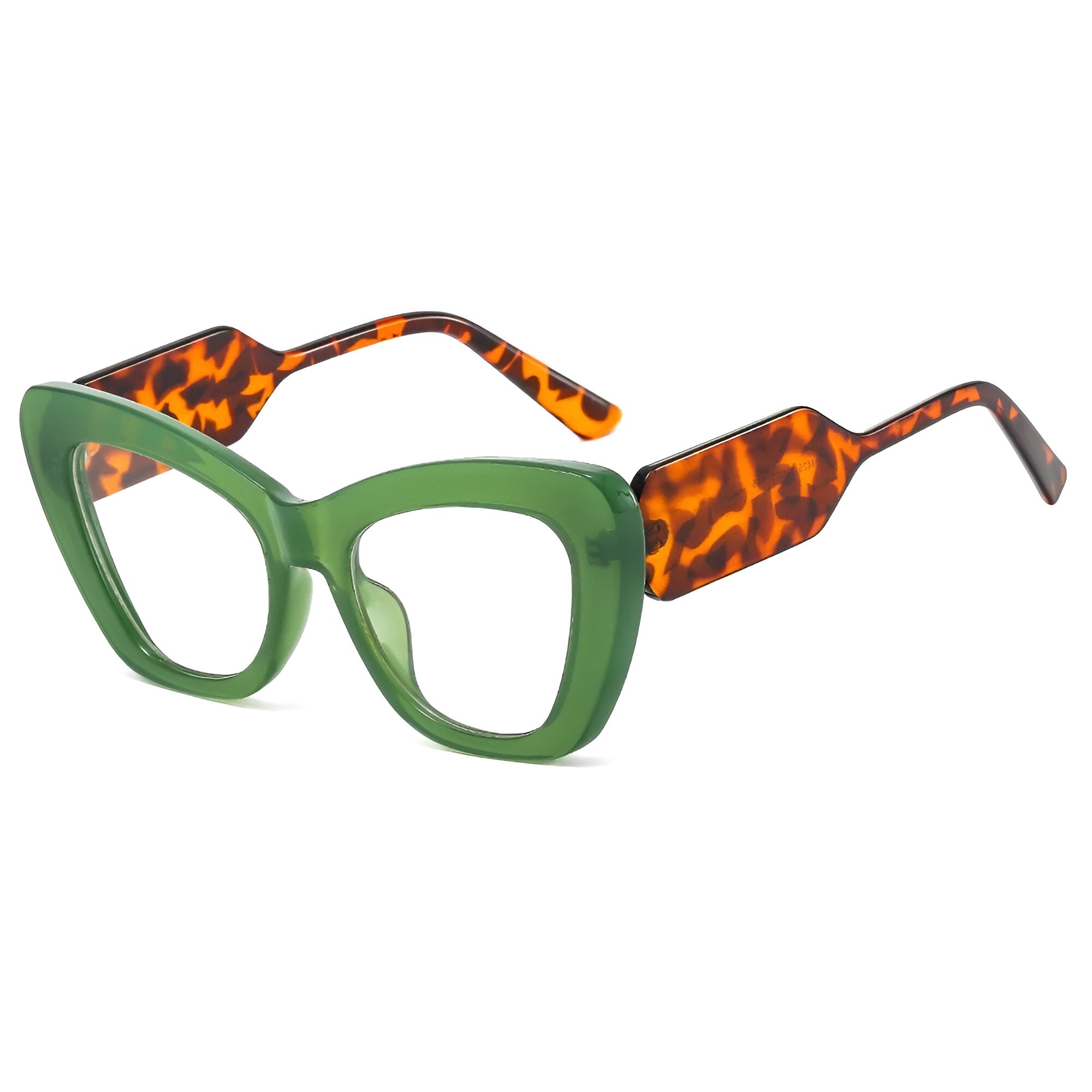 Melanie | Übergroße Katzenaugen-Sonnenbrille mit UV400-Schutz