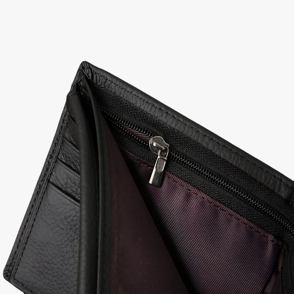 Parker | Retro Geldbörse aus Leder mit Fächern für Karten und Münzen