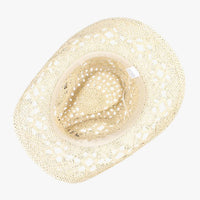 Skye | Cowboy-Hut Unisex aus Vintage-Stroh