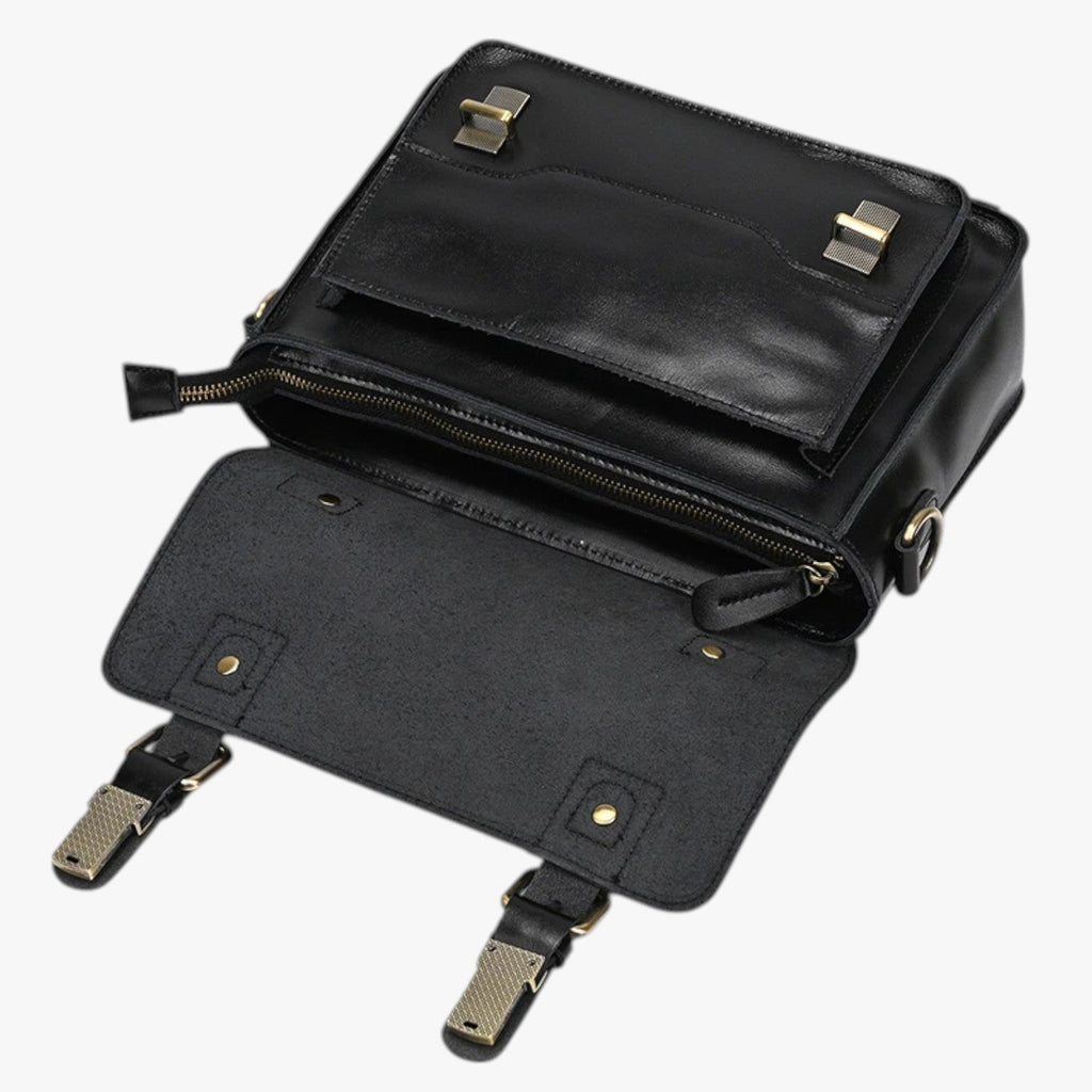Nico | Unisex Anti-Diebstahl Umhängetasche aus elegantem Leder