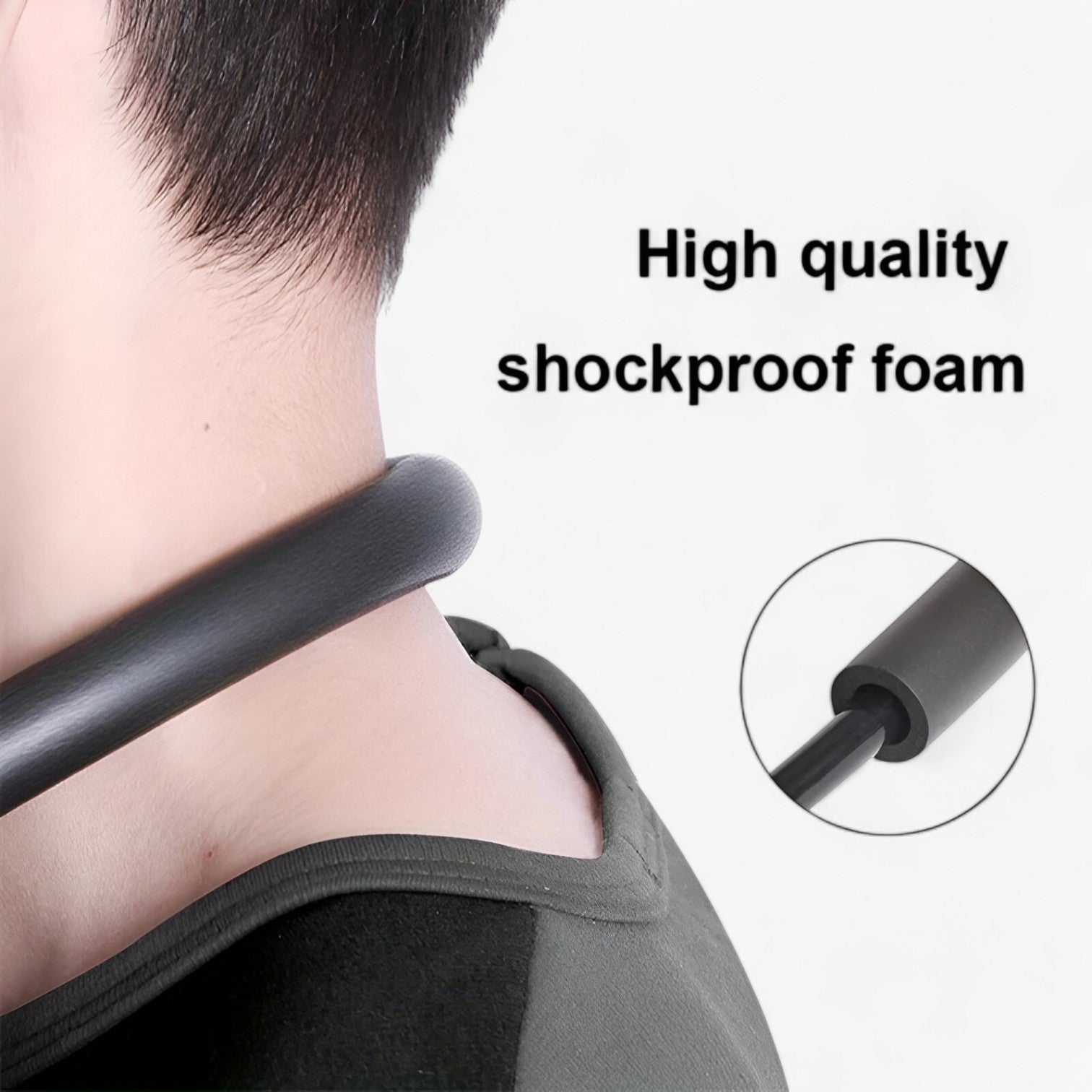 Flexibler Freihand-Handyhalter mit Nackenstütze