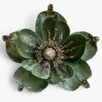 Blumen | Glänzende Kunstweihnachtsblumen - Fröhliche Ornamente für den Weihnachtsbaum und Neujahrsdekoration
