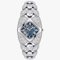 Callie | Damenuhr 2025 Eleganz mit Licht, Diamanten und wasserdichtem Design
