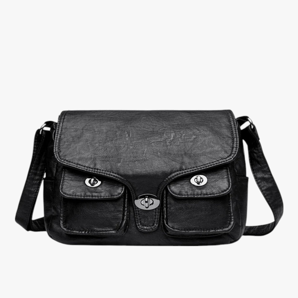 Amara | Elegante Vintage-Shopper aus PU-Leder