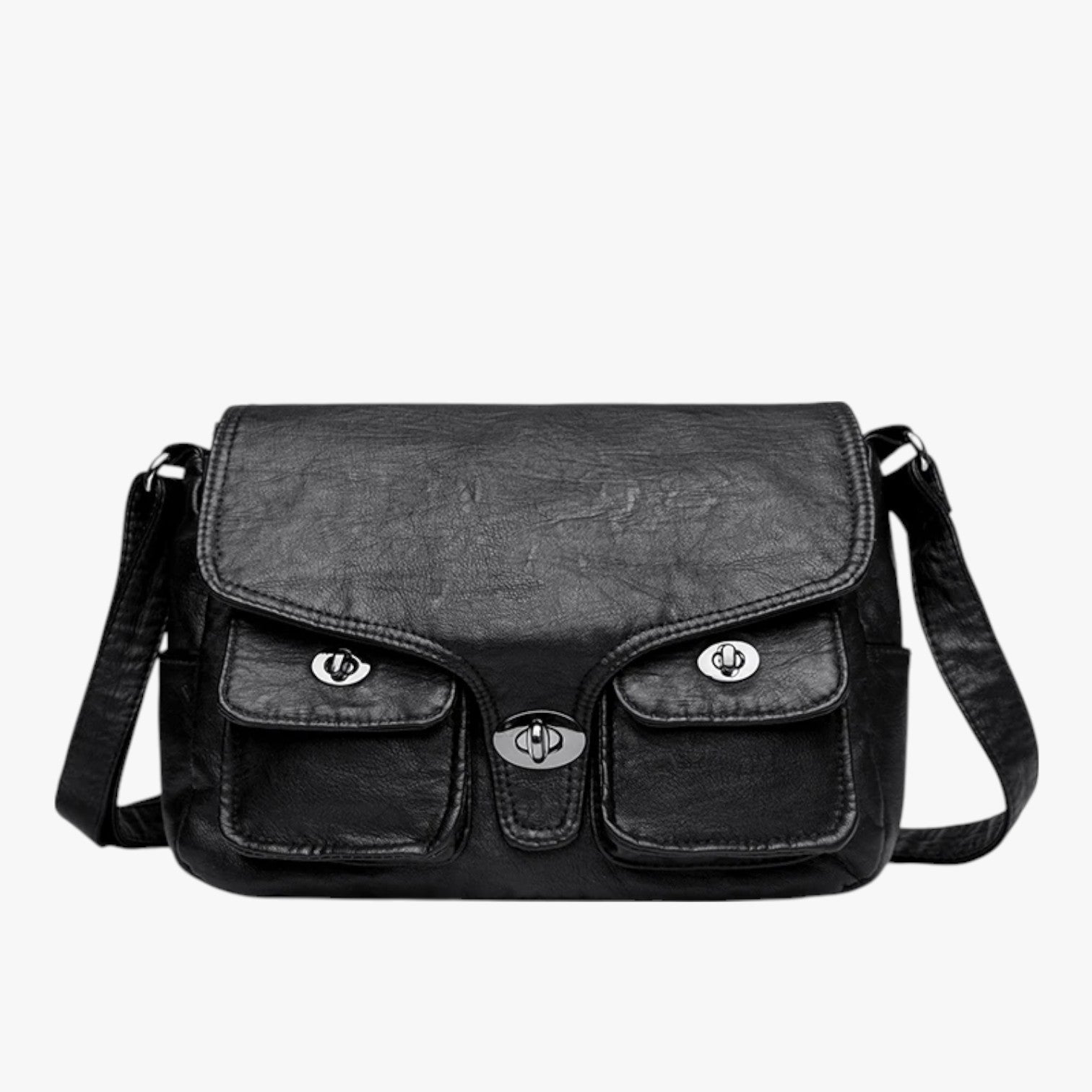 Amara | Elegante Vintage-Shopper aus PU-Leder