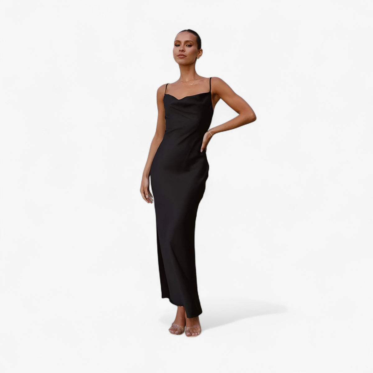 Dianne | Lang gown aus Seide