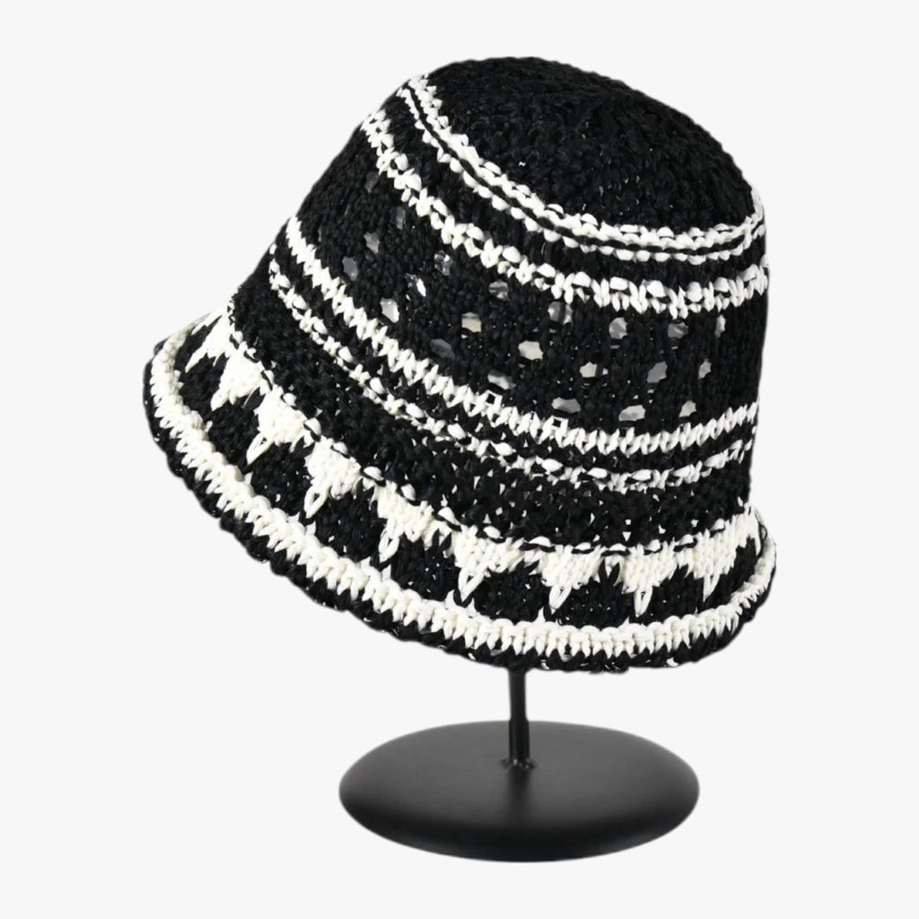 Elora | Damen-Faltbares Sommerhut mit Lochmuster