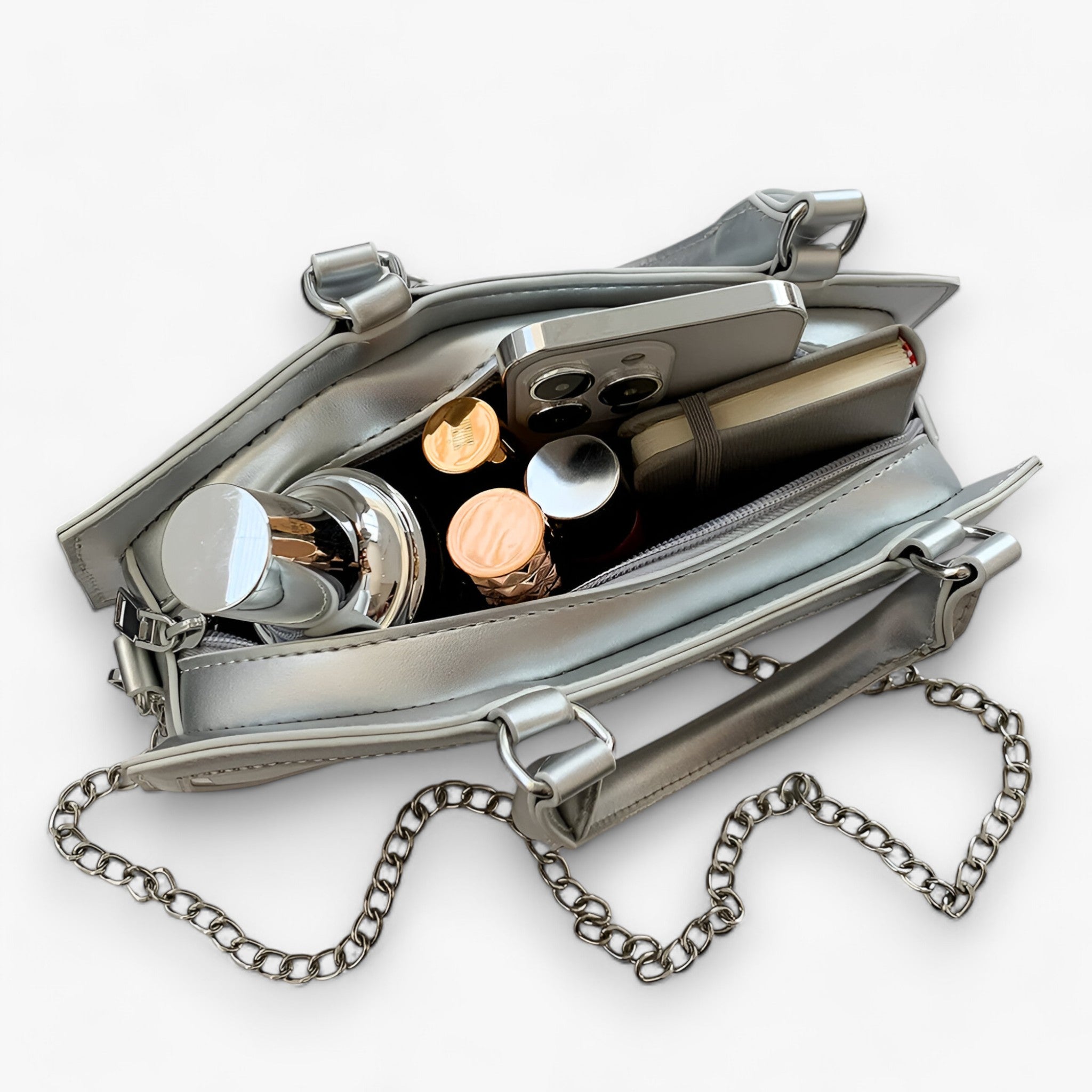Sarg-Kettenhandtasche - Geräumig und elegant für Halloween-Cosplay