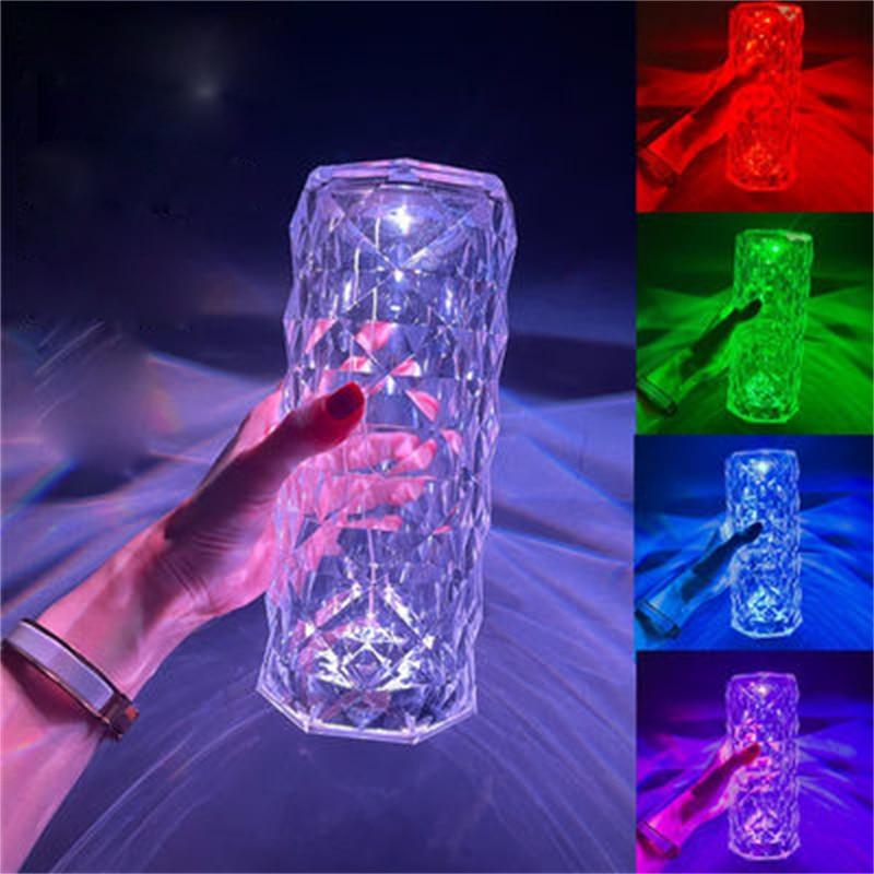 LumaSerene™ Dekorative LED-Lampe im Kristallstil