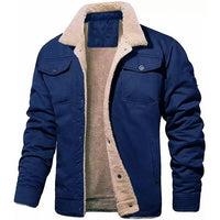 Herren Bomberjacke aus Baumwollfleece – Ewan