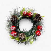 DIY Weihnachtskranz - Künstliche Schlange für Festdekoration
