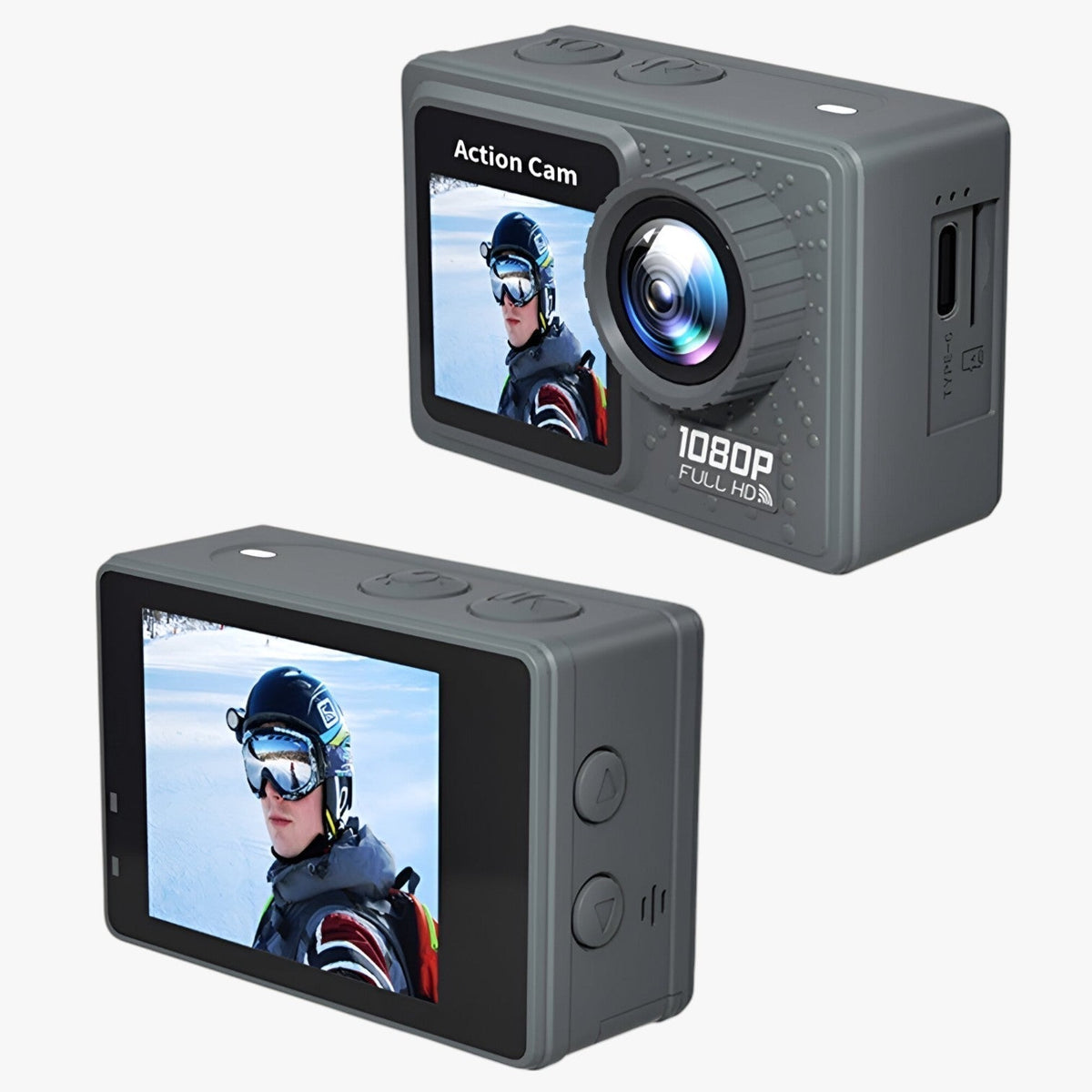 Malo | HD WiFi Actionkamera – Klare Bilder & Wasserdicht bis zu 30m