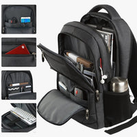 Charlie | Großkapazitäter wiederverwendbarer wasserfester Rucksack mit USB-Anschluss für Reisen und Arbeit