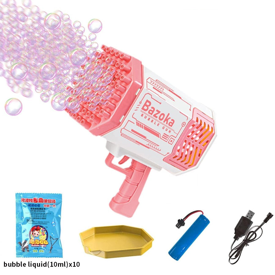 MagicBubbles™ | 69-Loch-Gatling-Blasenmaschine