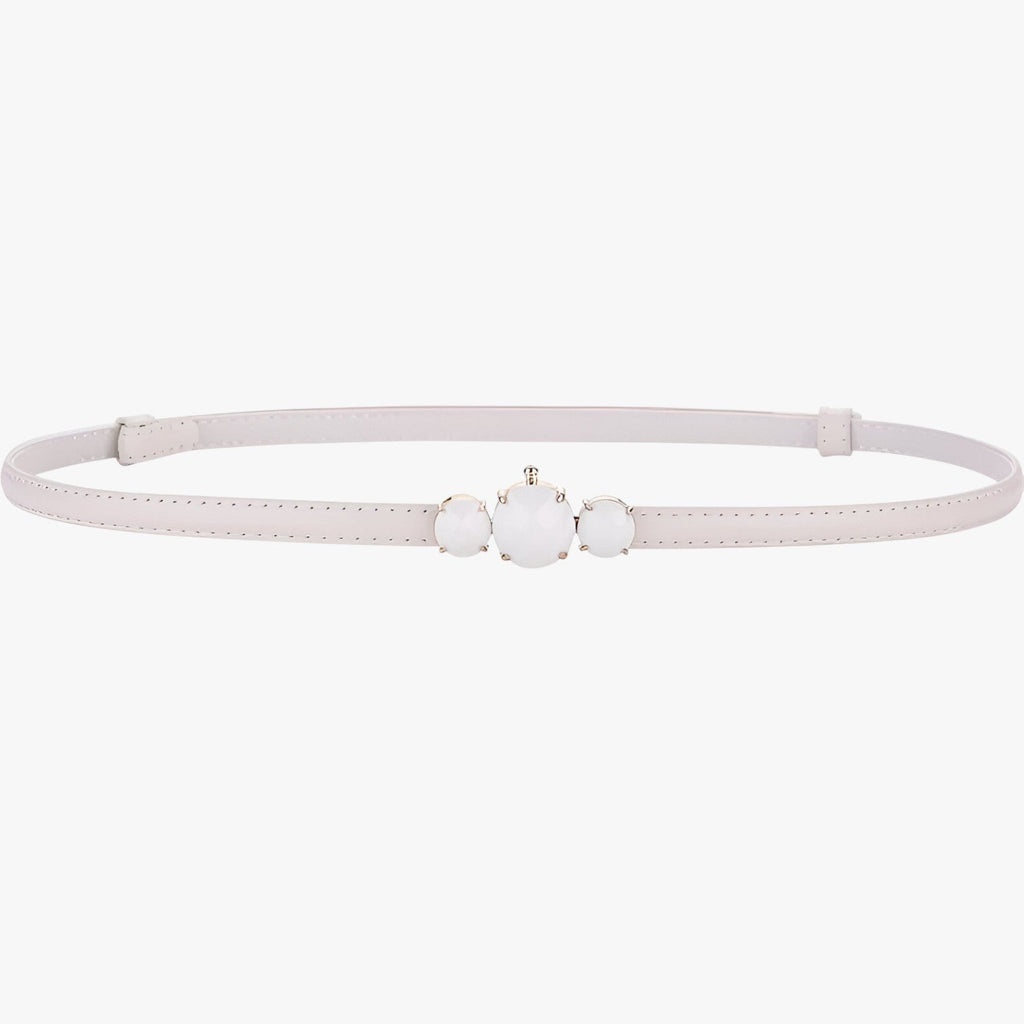 Caesy | Schmale Taille aus echtem Leder - Verstellbare Eleganz