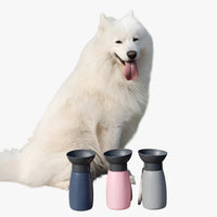 Theo | Tragbare Wasserflasche für Hunde und Katzen, Außenspender