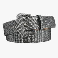 Zoe | Glänzender Gürtel mit Pailletten für Jeans und Mäntel