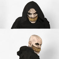 Stalker-Clownmaske - Gruselig mit großen Zähnen für Halloween