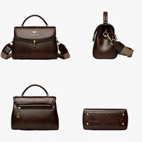 Arabella | Elegante Umhängetasche und Schultertasche aus Leder