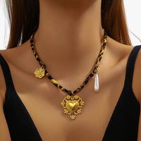 Maggie | Leoparden Charm-Halskette mit Golddetails Einzigartiger Stil und Perfektes Geschenk