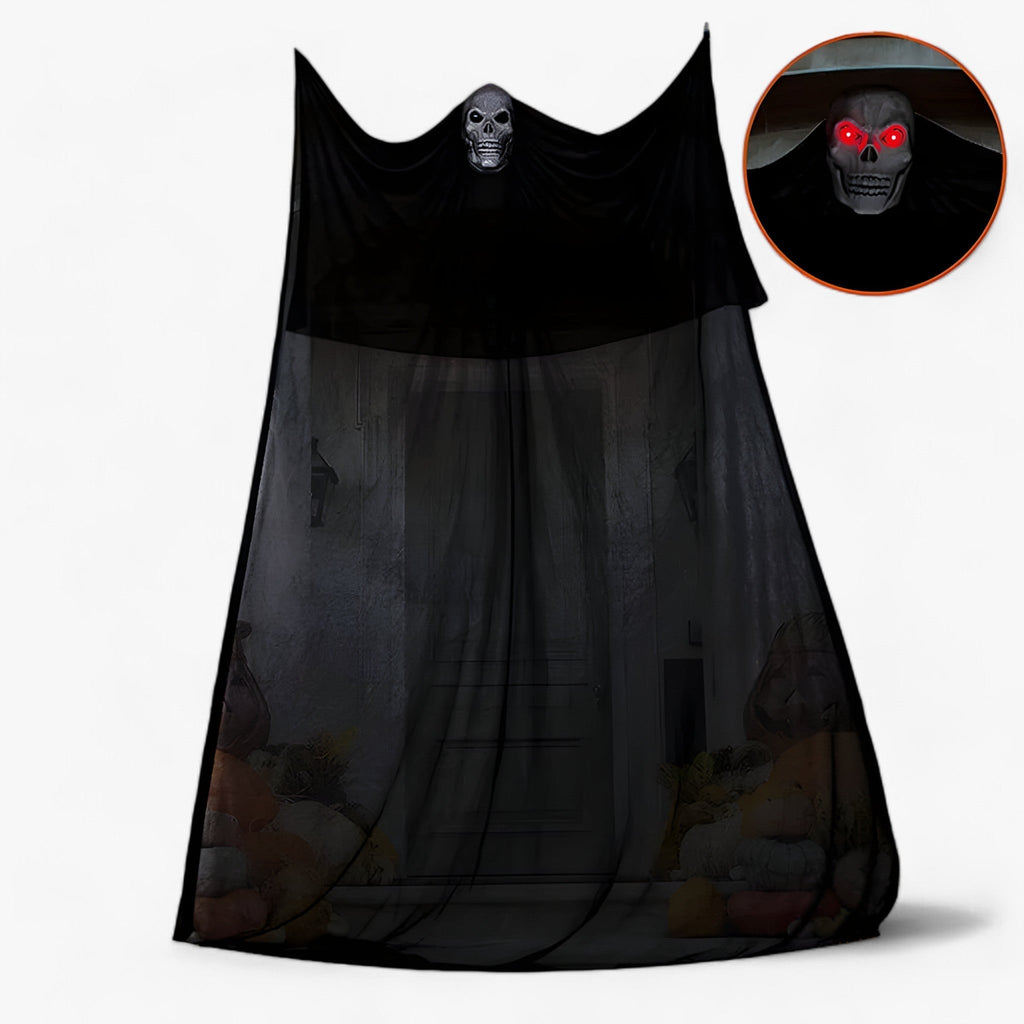 Hängender Totenkopf-Dekor - Perfekt für eine gruselige Halloween-Atmosphäre