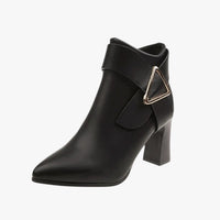 Kayla | Wasserdichte Stiefeletten mit Absatz: Eleganz und Komfort für jede Saison