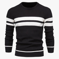 Adam | Eleganter Männer-Sommerpulli mit warmem, schlankem Schnitt und floraler Stil
