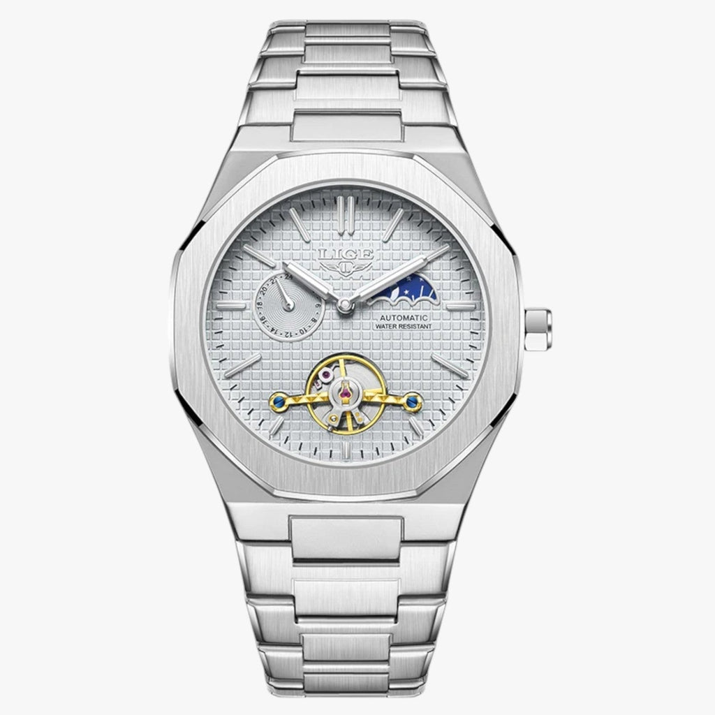 Lennox | Wasserdichte Luxus mechanische Uhr