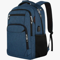 Charlie | Großkapazitäter wiederverwendbarer wasserfester Rucksack mit USB-Anschluss für Reisen und Arbeit