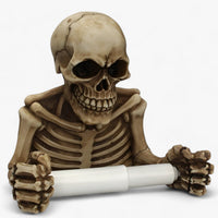 Unterstützung Toilettenpapier Schädel - Gruselige und kreative Dekoration für Halloween