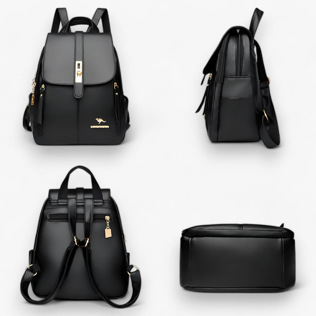 Eleganter Damen Leder Rucksack – Perfekt für Alltag & Reisen