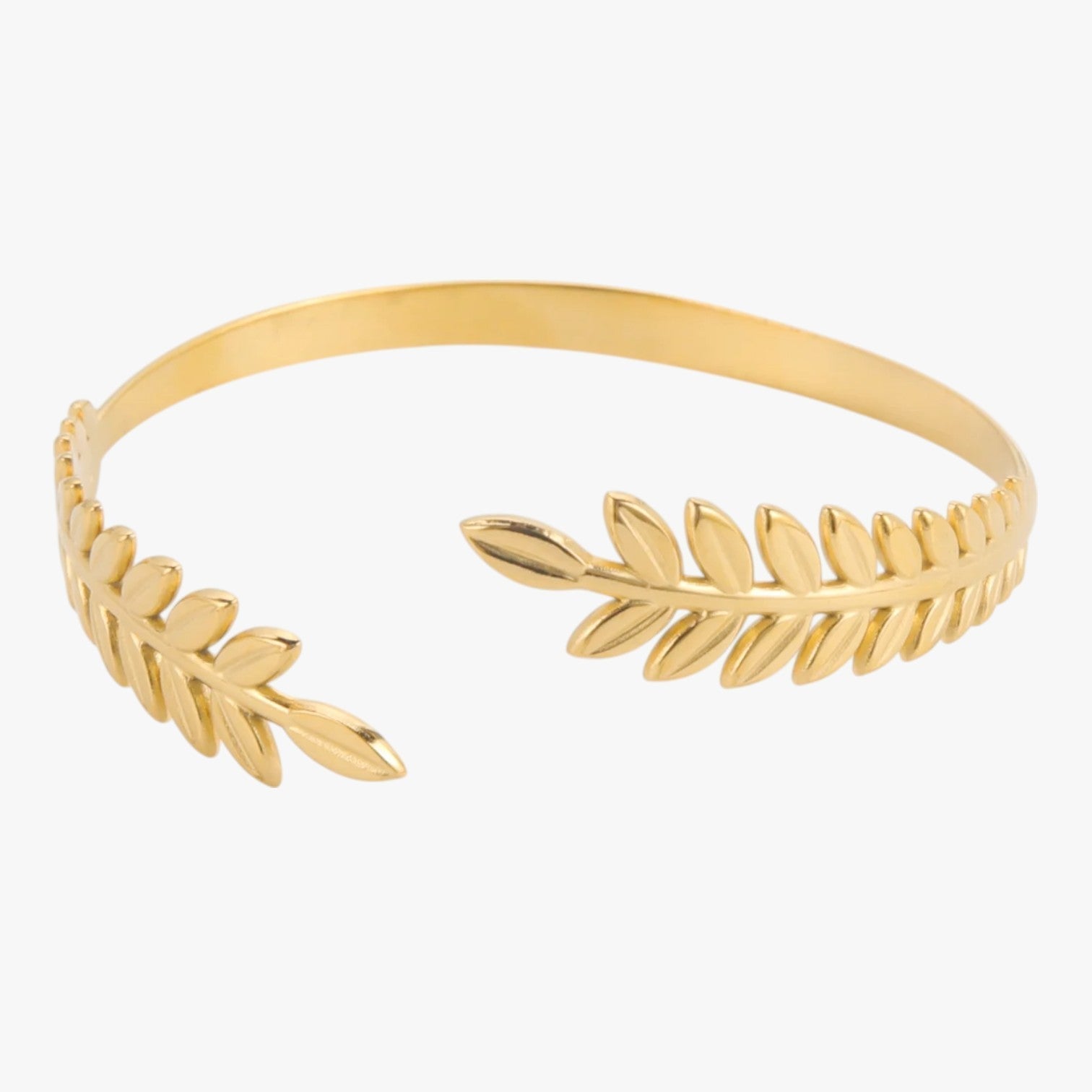 Adele | Goldener Boho-Armband mit Lorbeerblatt – Zeitlose Eleganz, die begeistert