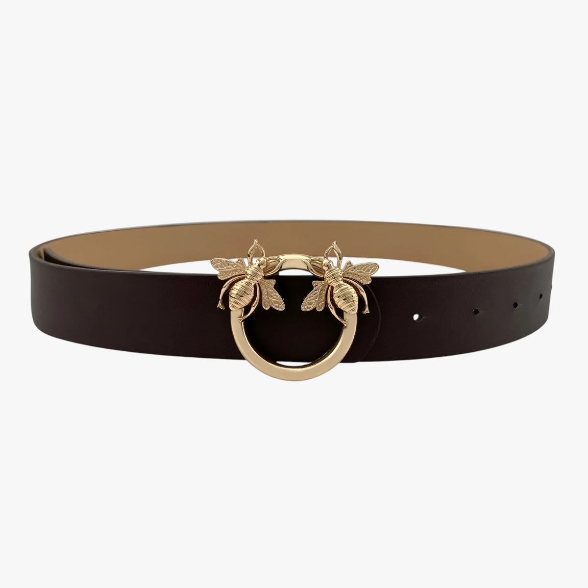 Sabrina | Eleganter Ledergürtel mit Design-Schnalle