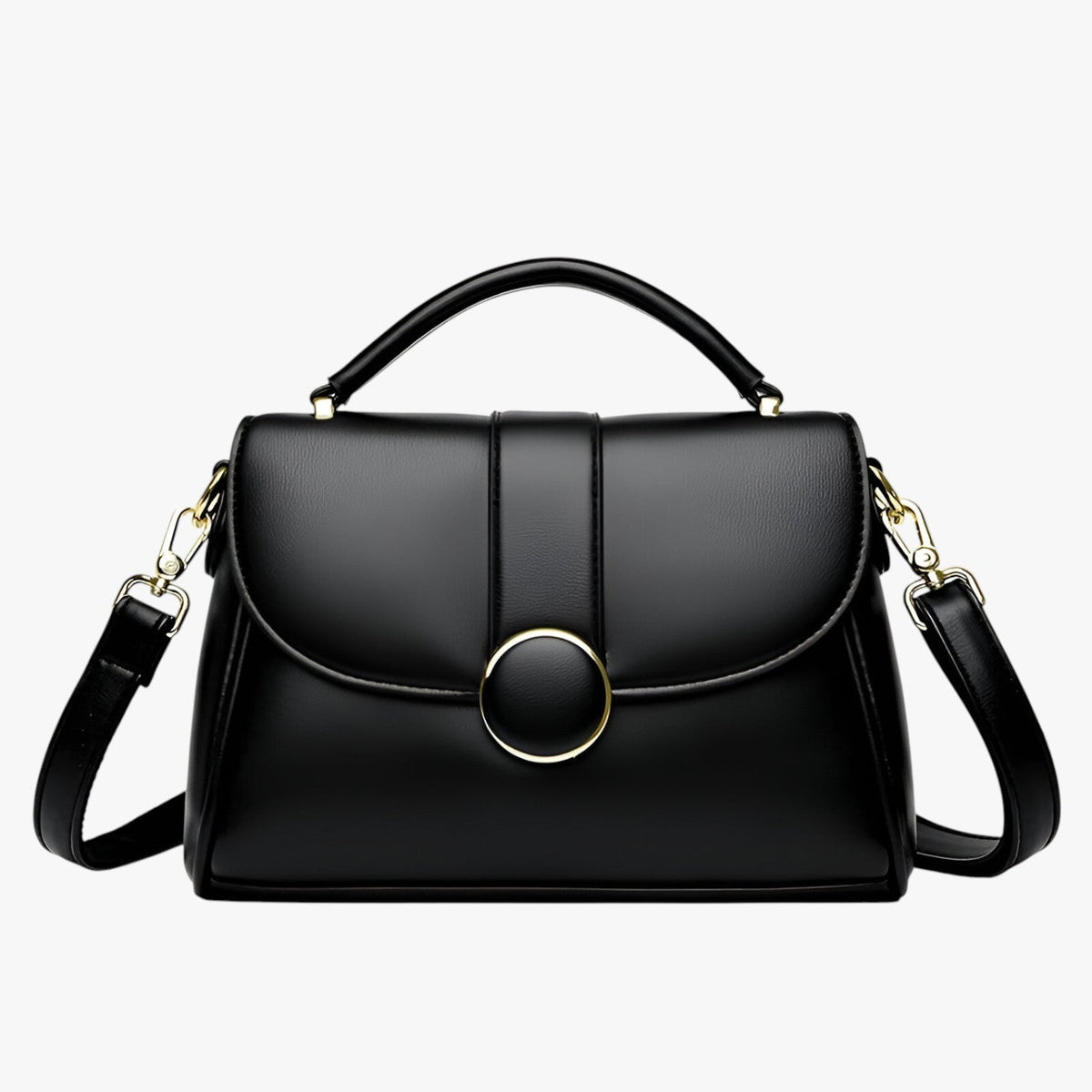 Suzy | Elegante Umhängetasche mit Markensignet