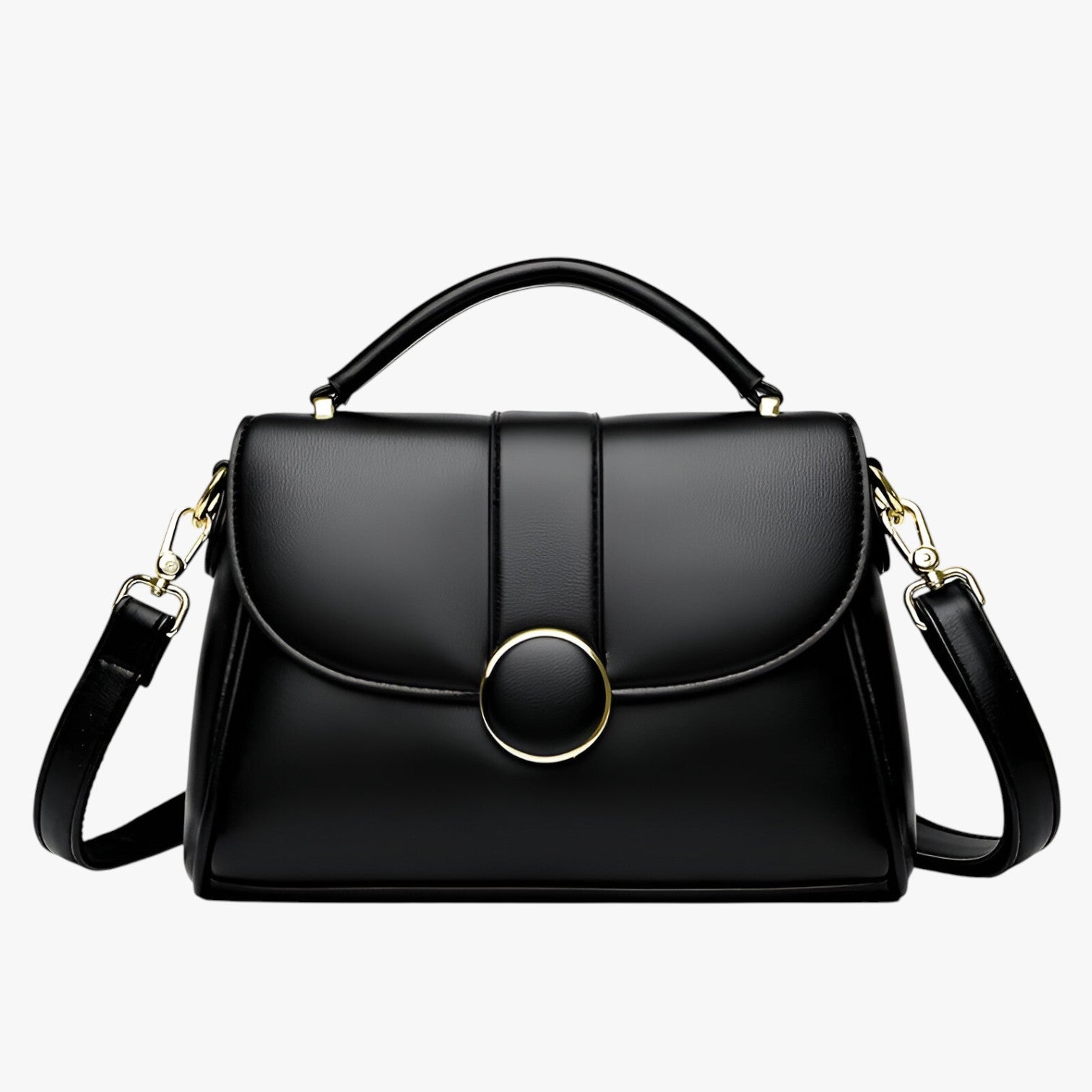 Suzy | Elegante Umhängetasche mit Markensignet