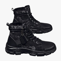 Tobias | Trendige Baumwollstiefel, Warm & Ultra Robust für täglichen Komfort