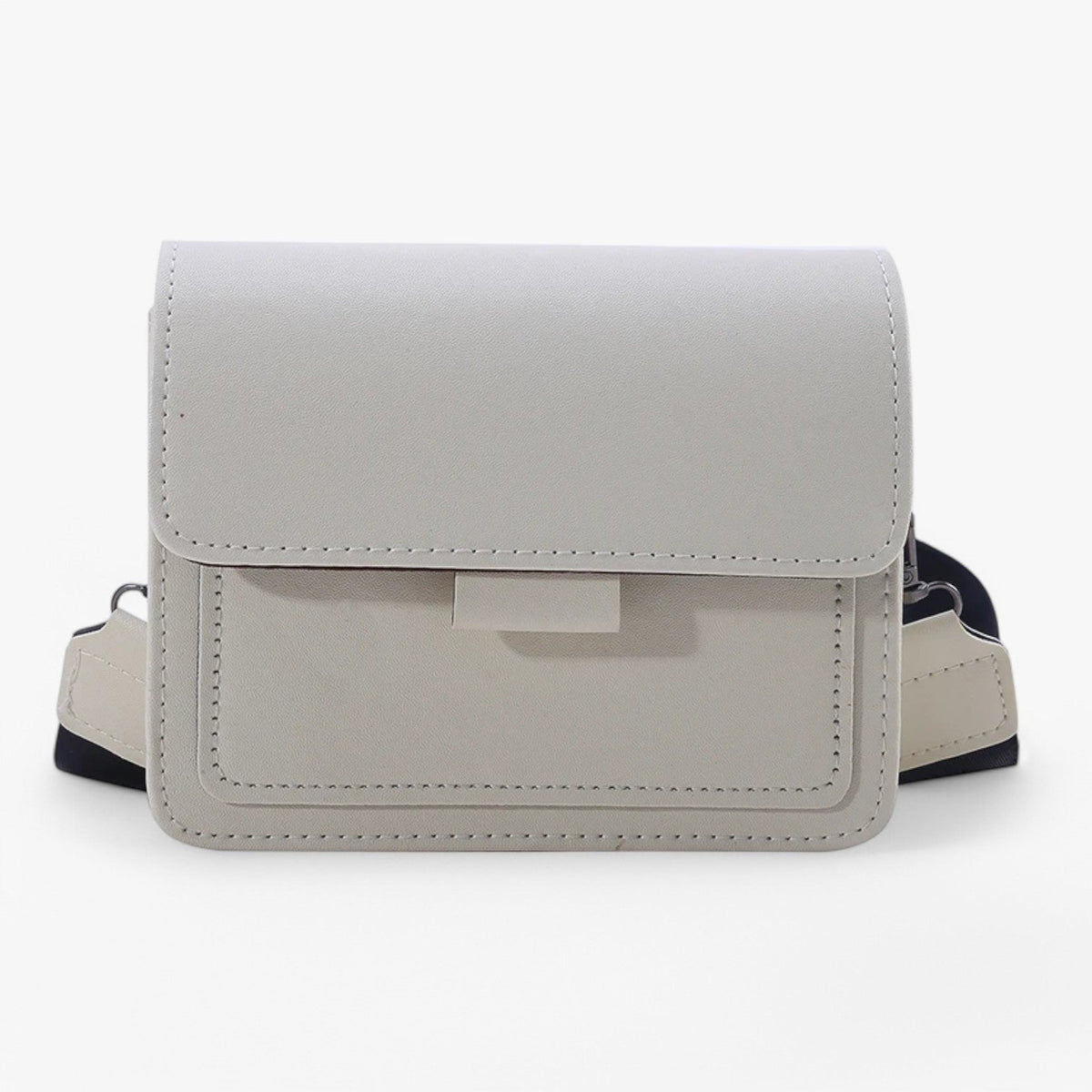 Clara | Retro- und geräumige Schultertasche mit breitem Riemen