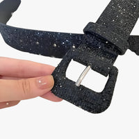 Zoe | Glänzender Gürtel mit Pailletten für Jeans und Mäntel