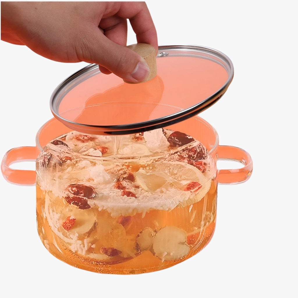 Mariz | Glas-Stahlpfanne – Nachhaltig und Transparent Kochen mit Leichtigkeit