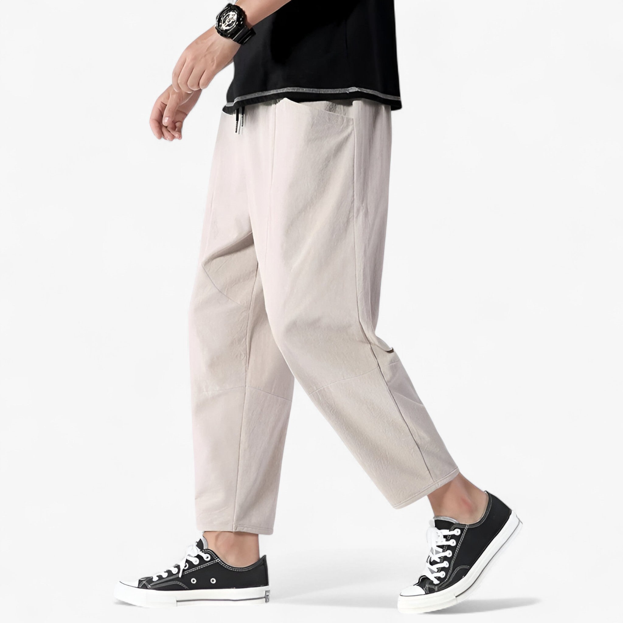 Jimmy | Herren-Leinenhose – Bequeme Passform
