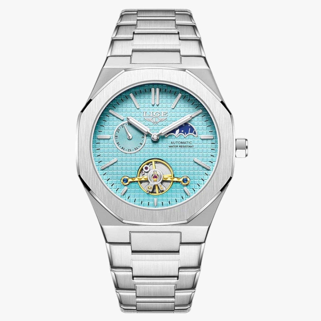 Lennox | Wasserdichte Luxus mechanische Uhr