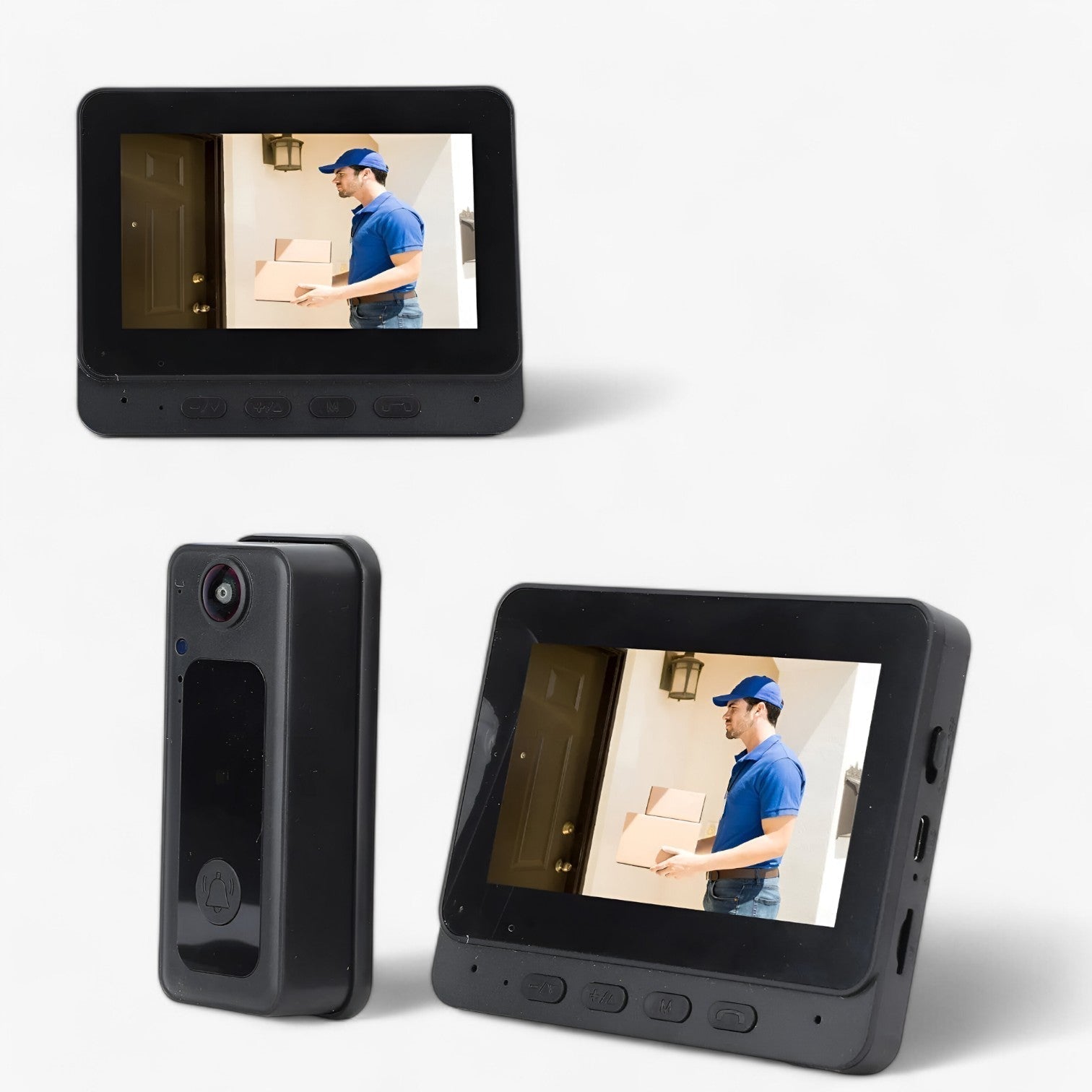 Nael | Kabellose Videogegensprechstelle mit 8MP und Weitwinkelobjektiv