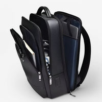 Leonardo | Rucksack aus Leder mit USB