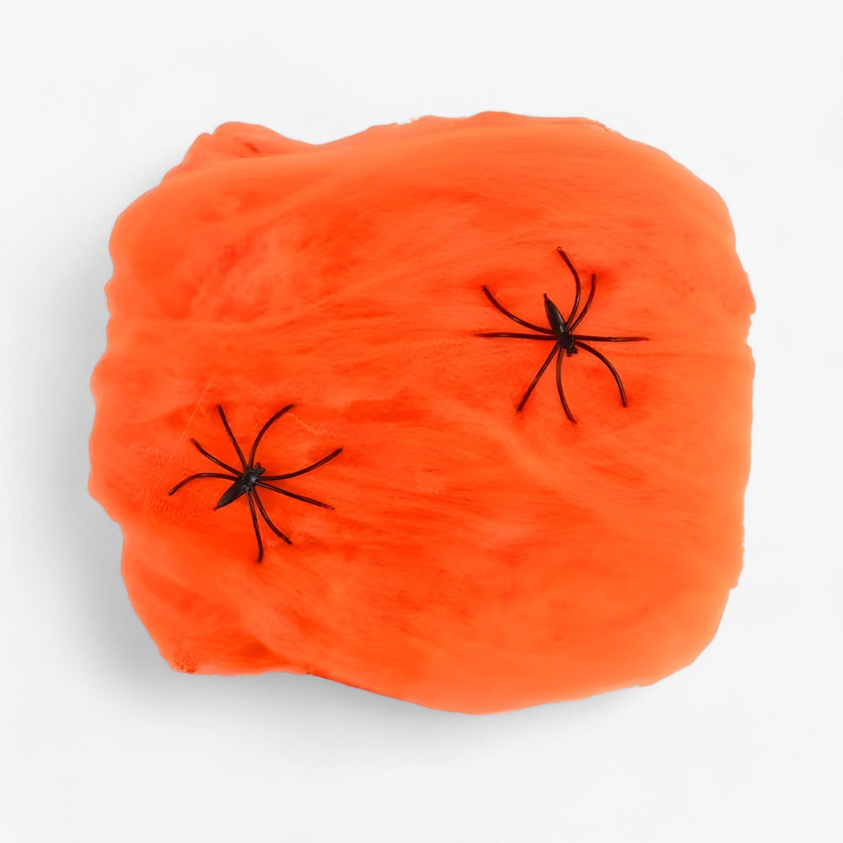 Halloween-Webennetz - Dehnbares Spinnennetz und Spinnen für düstere Party-Accessoires