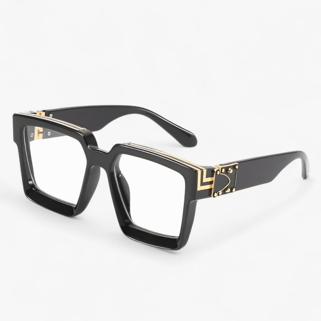 Manuel | Retro quadratische Sonnenbrille für Herren